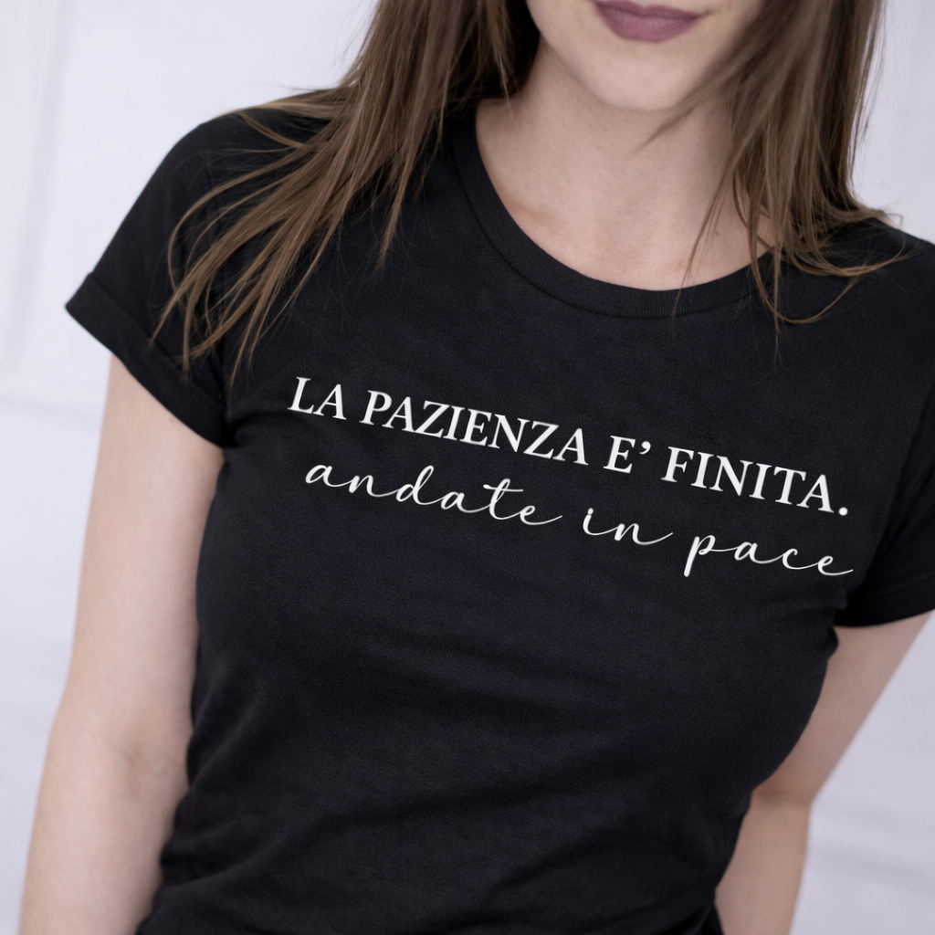 My T-shirt Pazienza