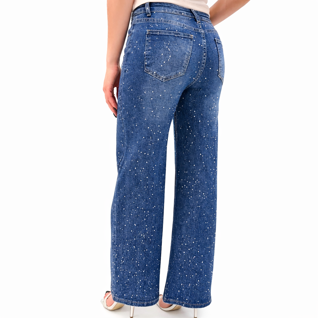 Blue Joint jeans palazzo strass