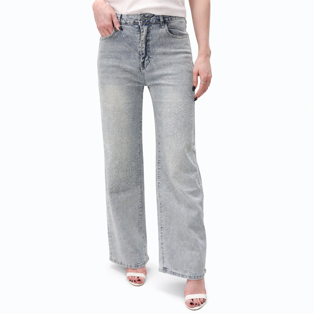 Blue Joint jeans palazzo strass