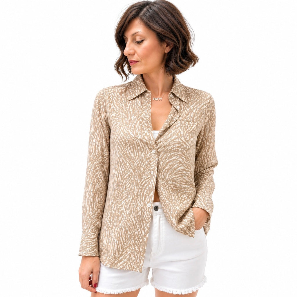 Ayfee camicia fantasia