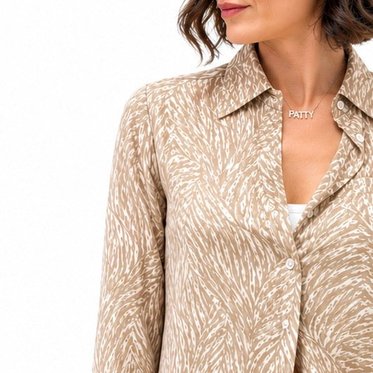 Ayfee camicia fantasia