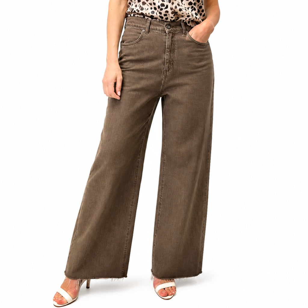 Almanegra jeans palazzo