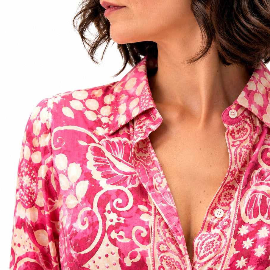 Ayfee camicia fantasia