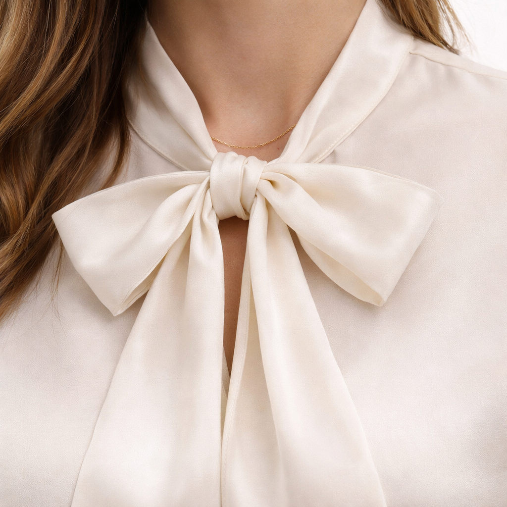 Blue Joint camicia fiocco