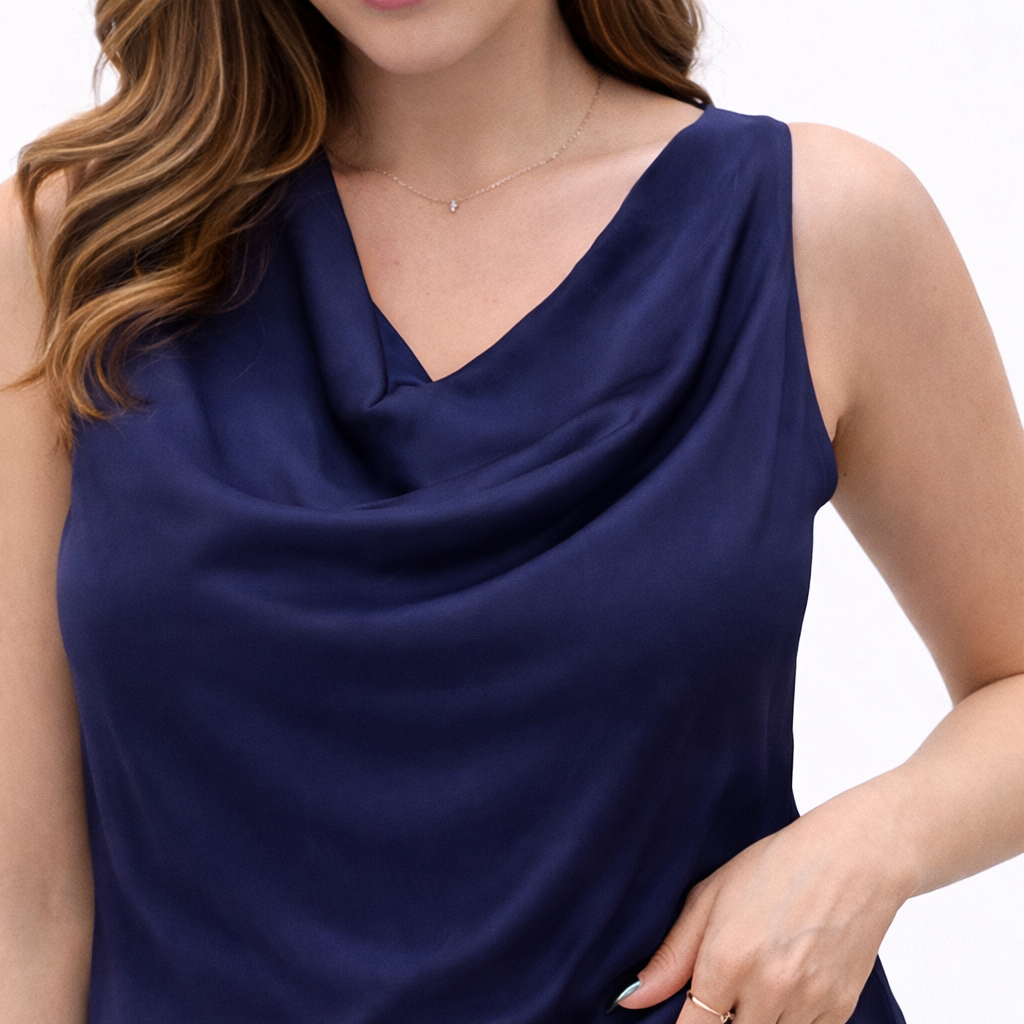 Blue Joint Top scollo morbido