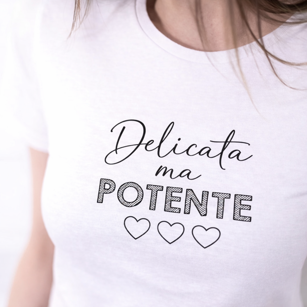 My T-shirt Delicata ma Potente