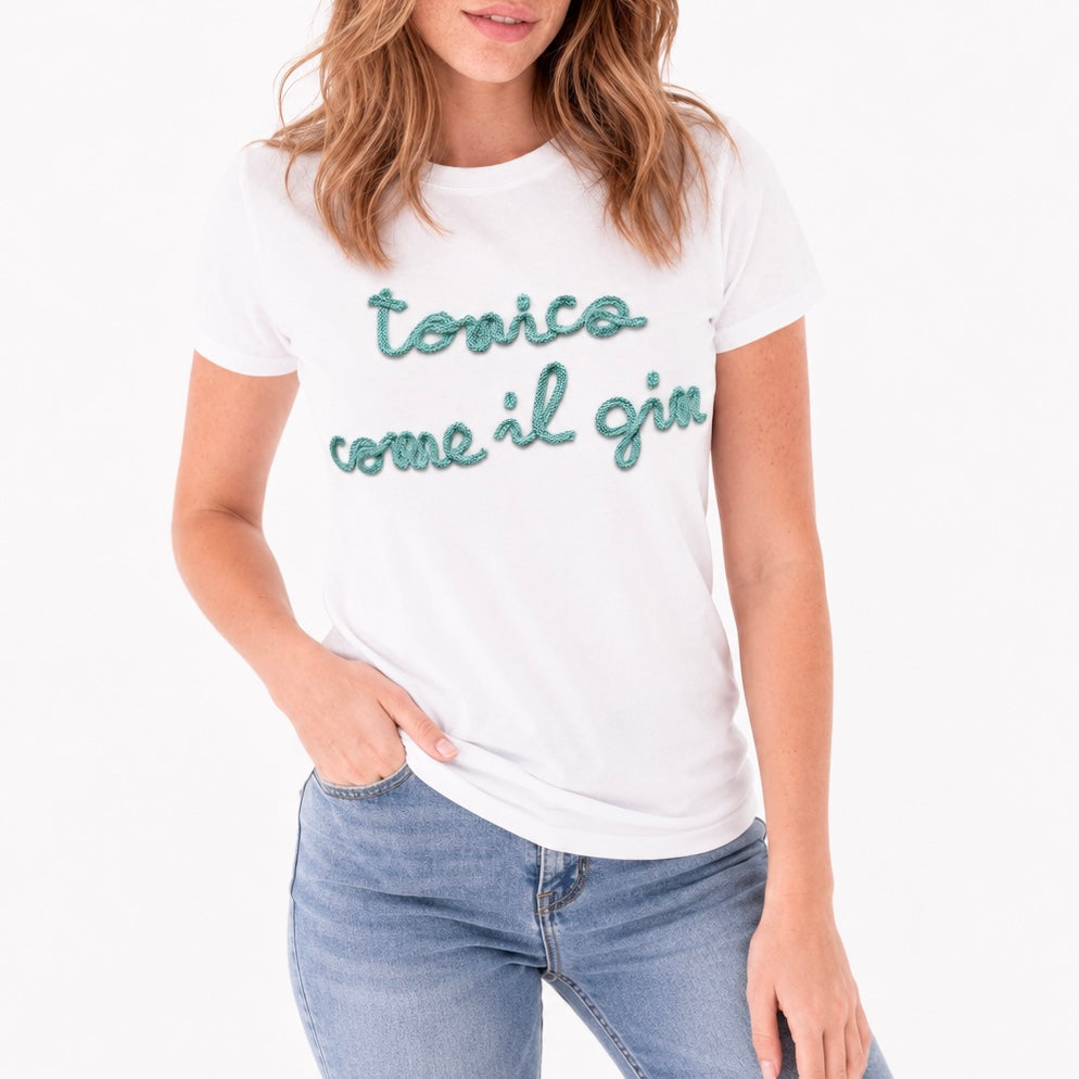 My T-shirt Tonica come il gin