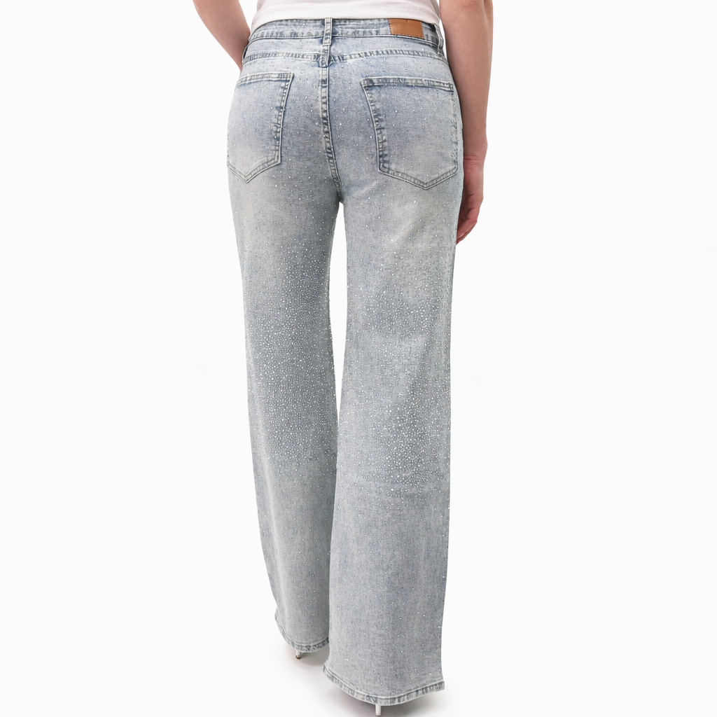Blue Joint jeans palazzo strass