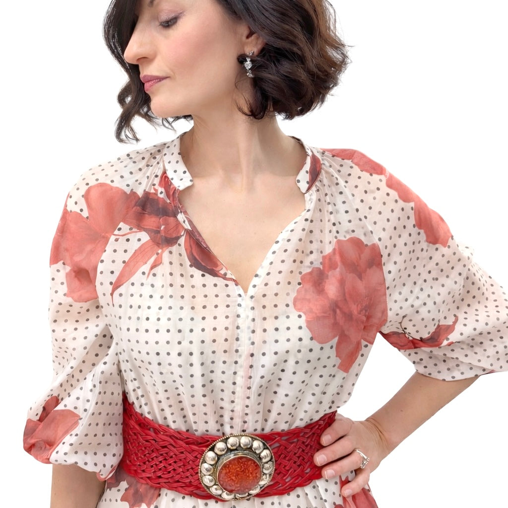 Sunway abito papaveri