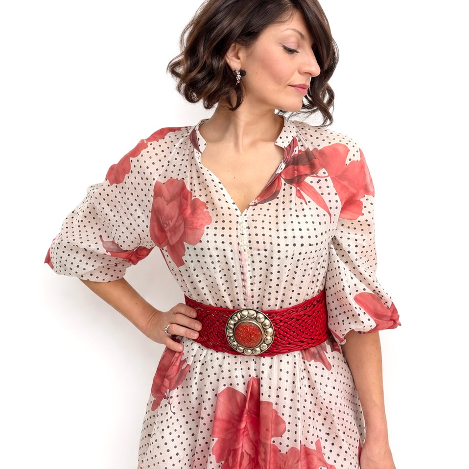 Sunway abito papaveri