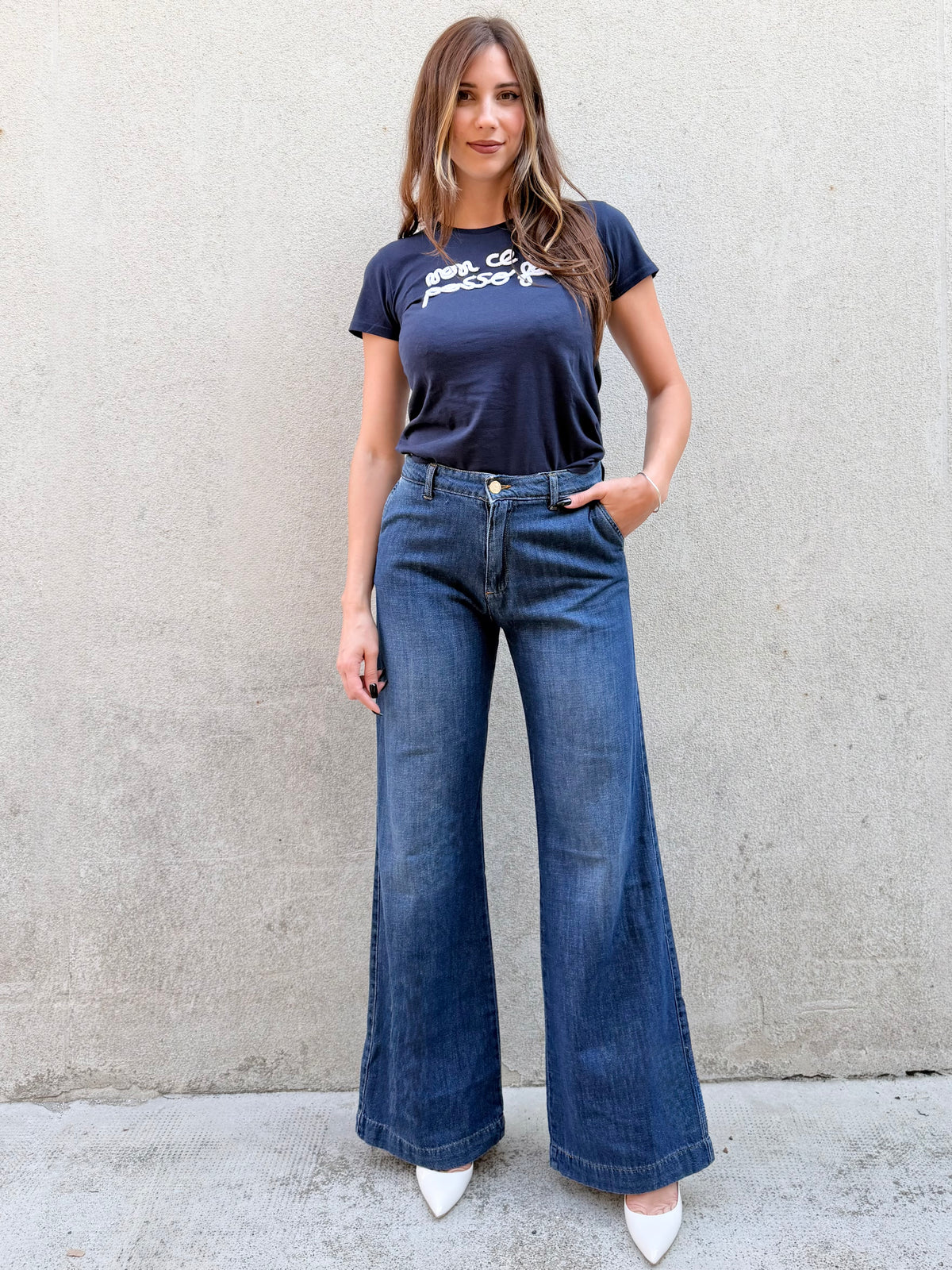 Klyxs jeans palazzo