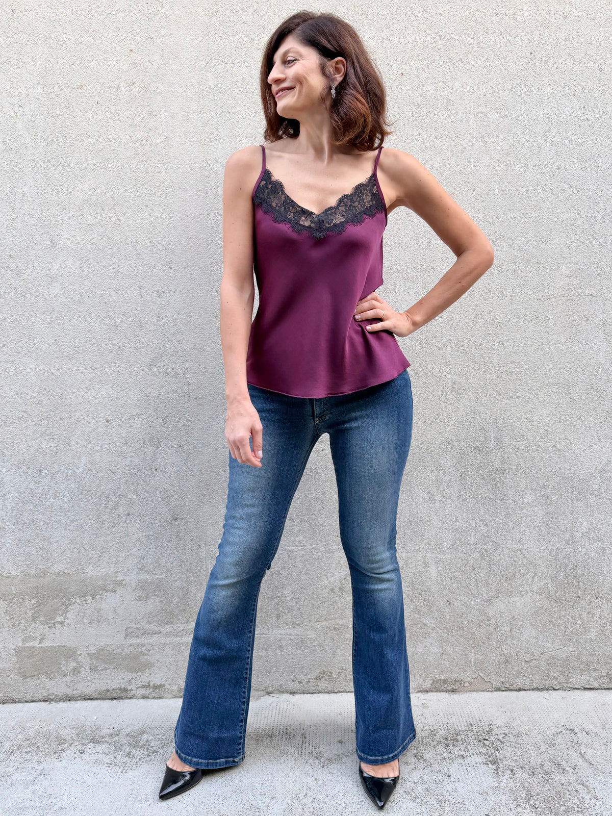 Blue Joint Top pizzo