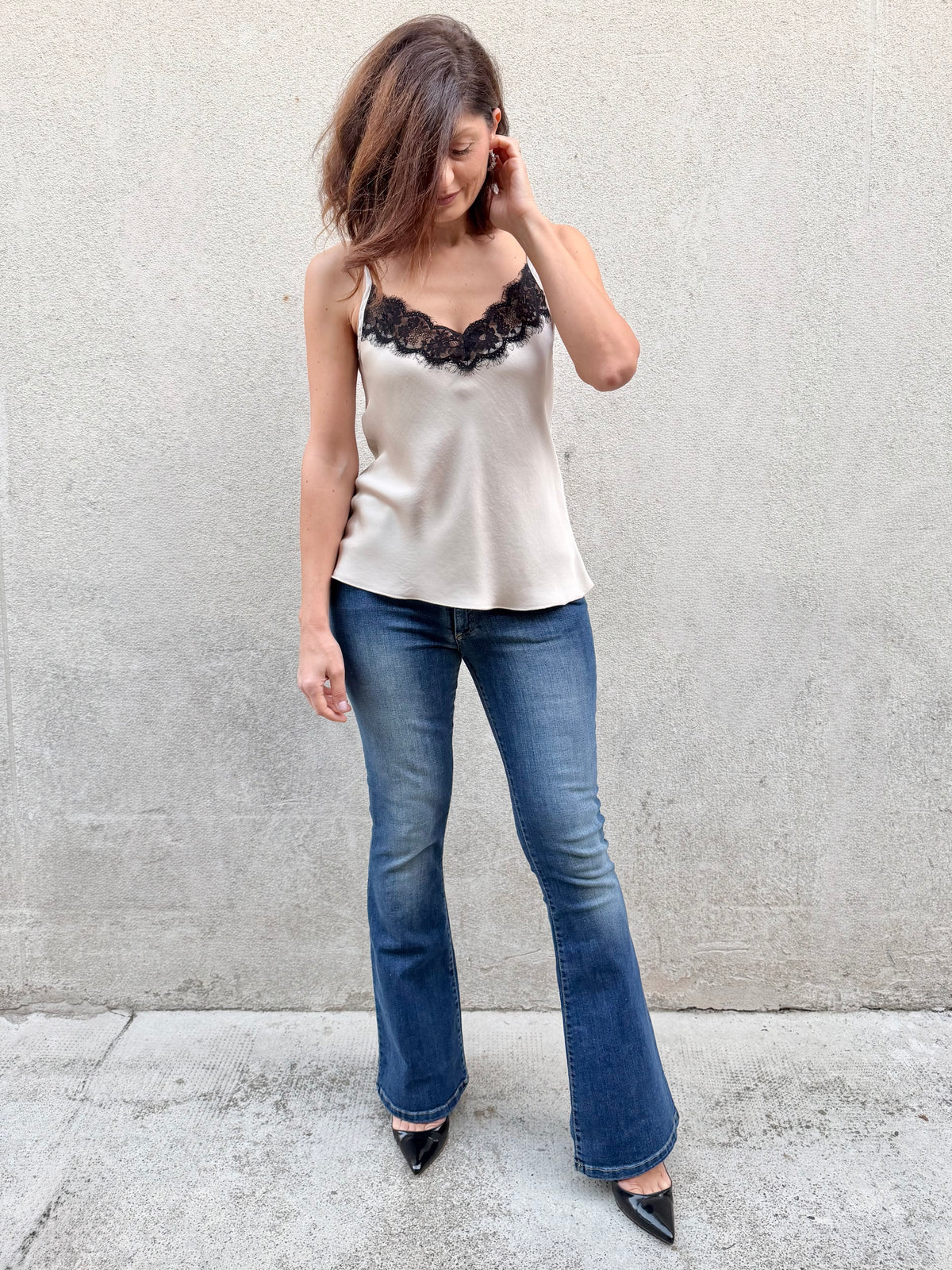Blue Joint Top pizzo