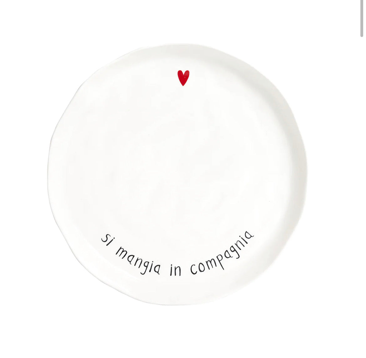 Simple Day set 2 piatti piani Si mangia in compagnia Simona M Concept