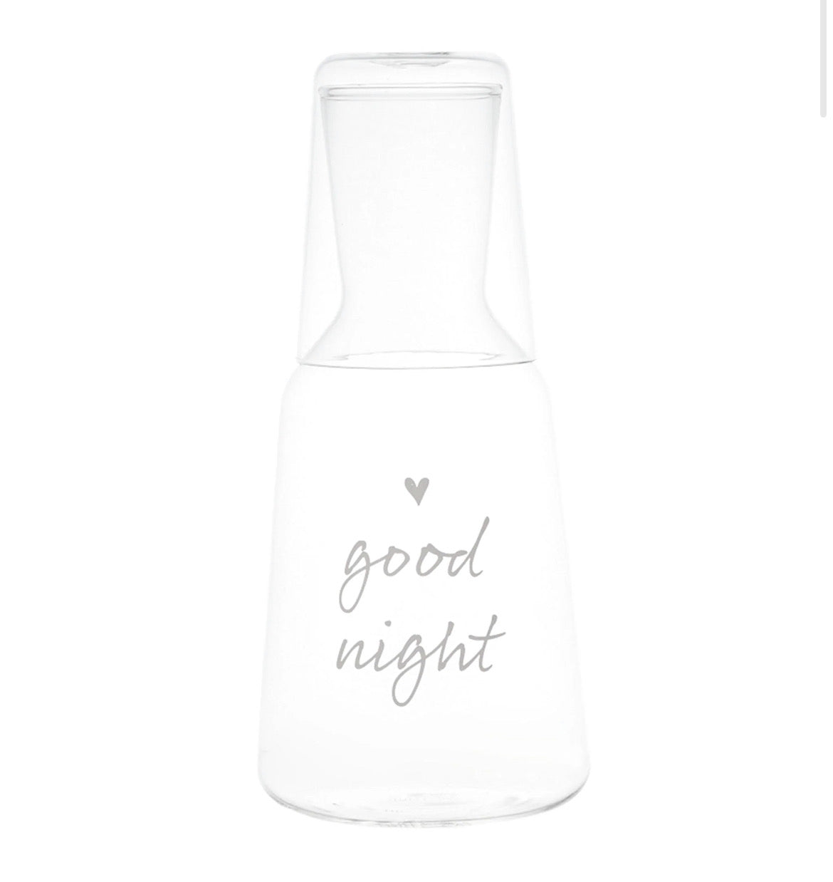 Simple Day Bottiglia con bicchiere Good Night