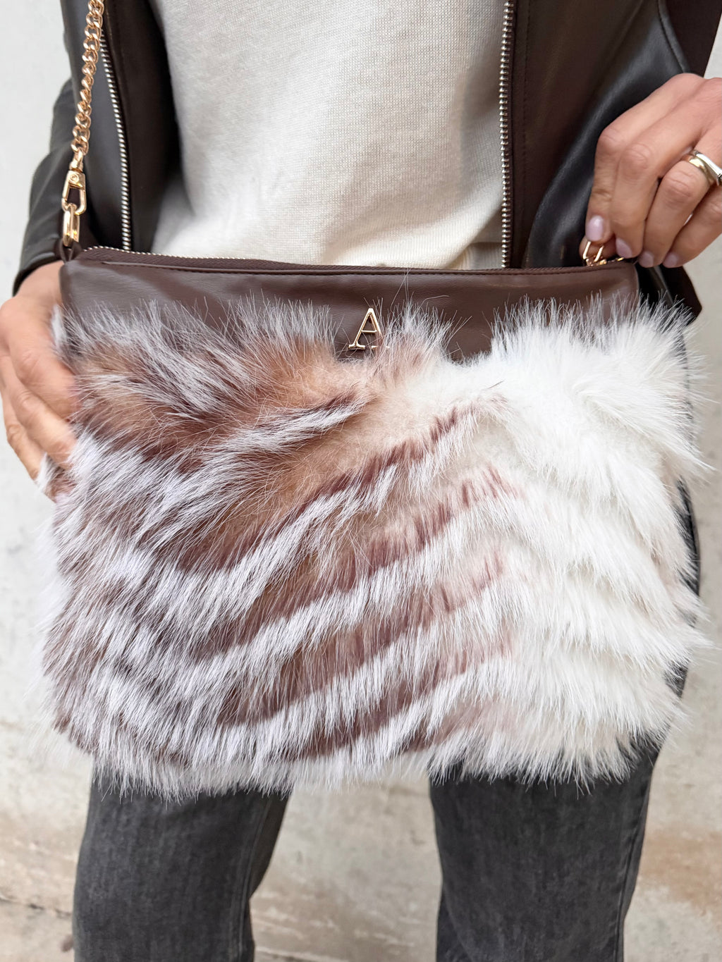 Ayfee borsa ecopelliccia