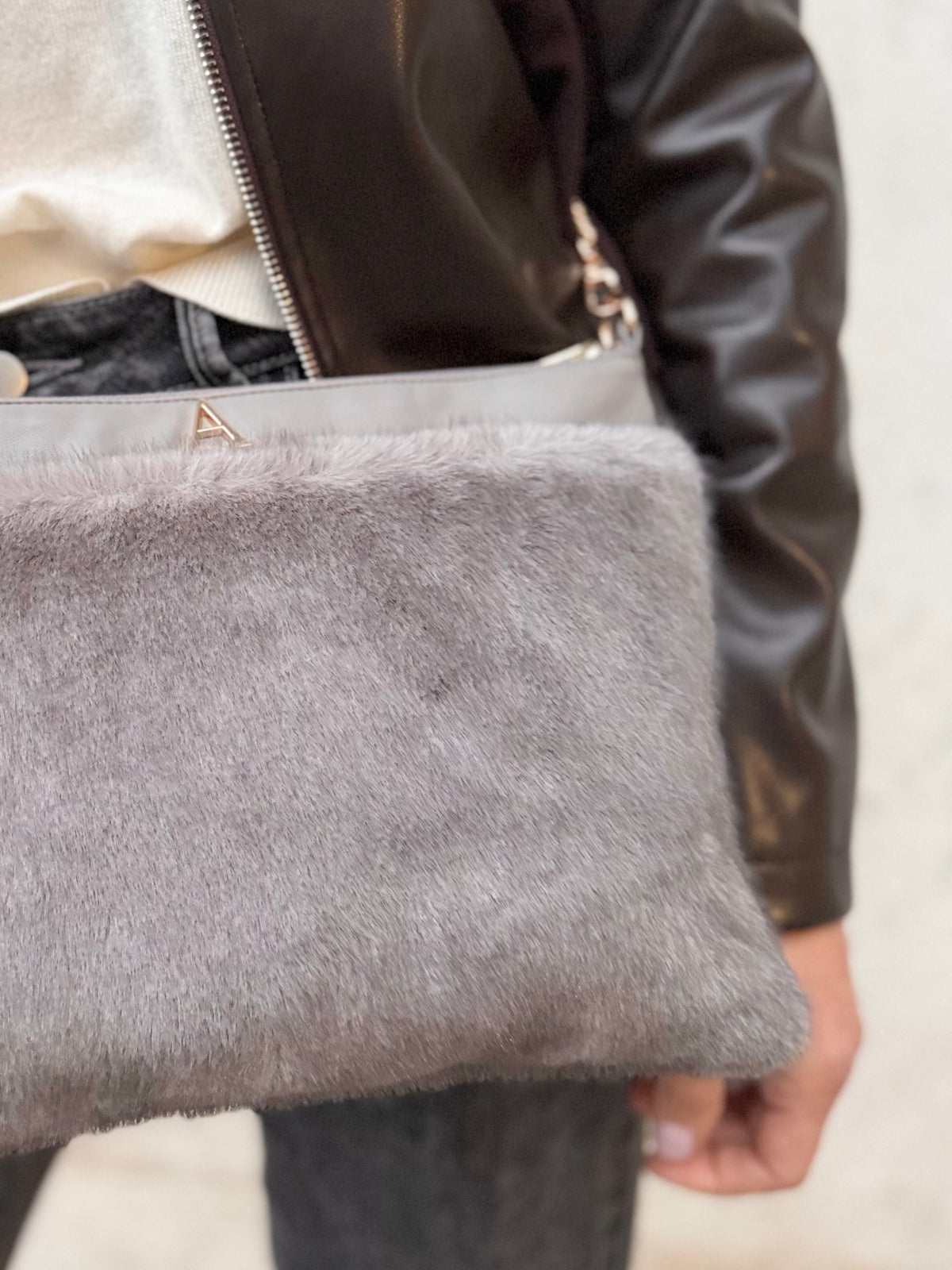 Ayfee borsa ecopelliccia
