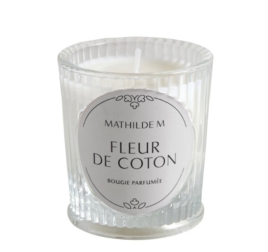 Mathilde M set diffusore con candela e gessetto Fleur de coton