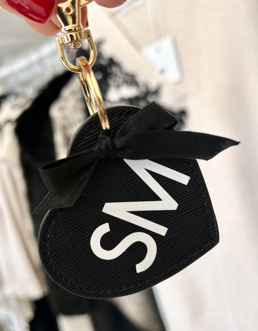 Laurich portachiavi cuore personalizzato