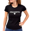 Simona M T-shirt Stronzetta T-SHIRT STRONZETTANERO Simona M.