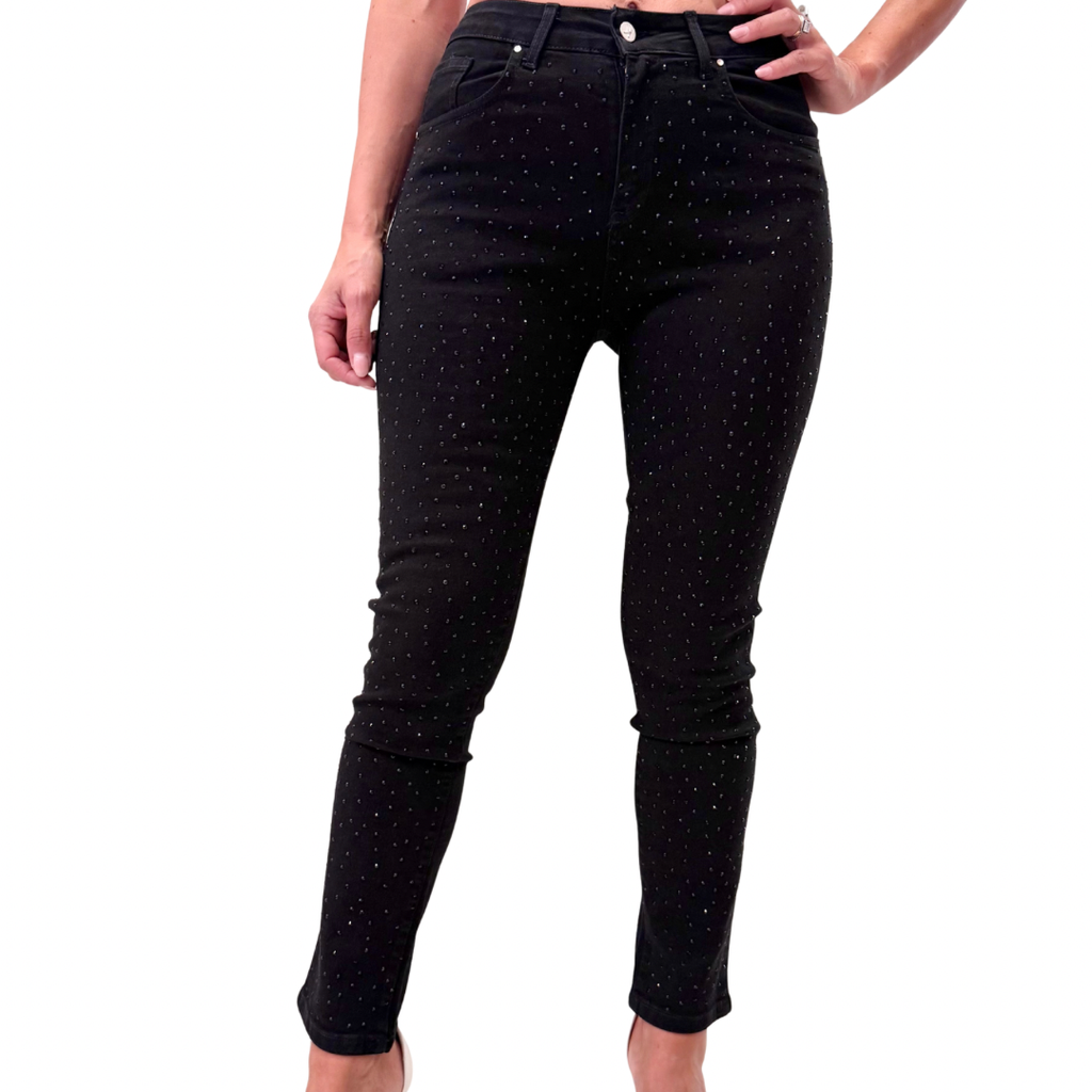 Klixs jeans strass 1400GEJEANS NERO Klixs