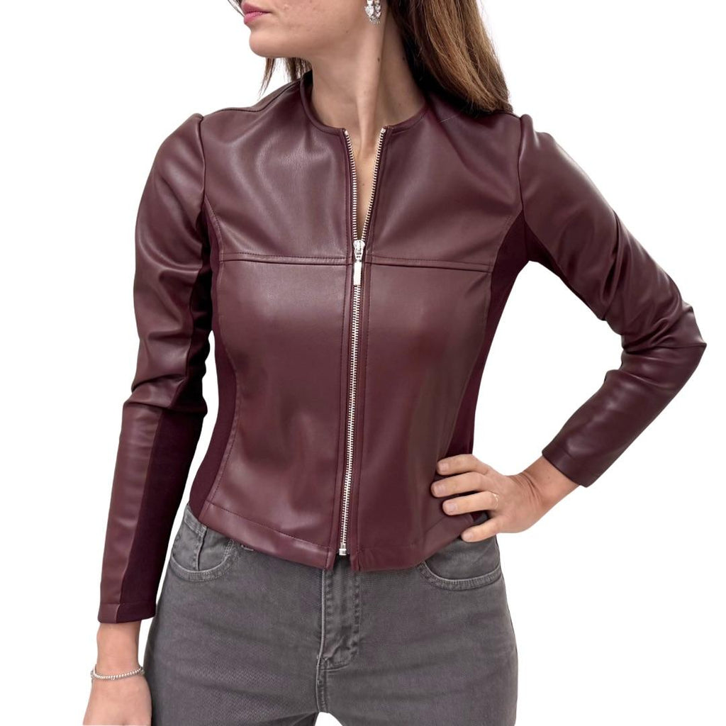 Blue Joint giubbino ecopelle 