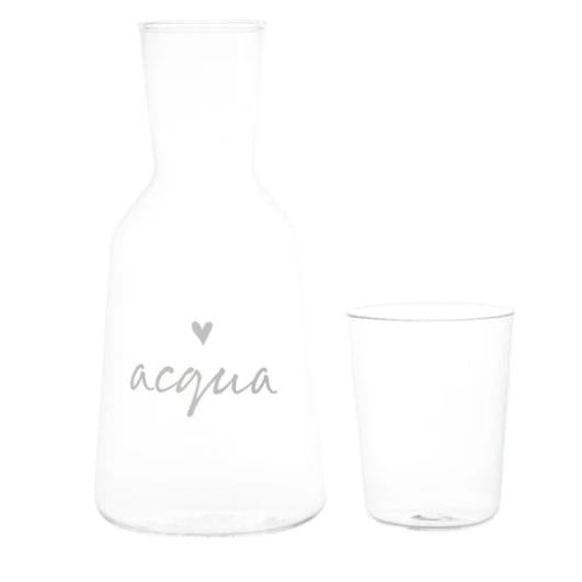 Simple Day bottiglia con bicchiere acqua 10012353ACQUA Simple Day