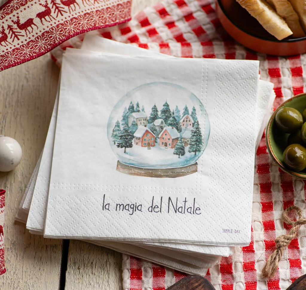 Simple Day Tovaglioli La magia del Natale 10013506LA MAGIA DEL NATALE Simple Day