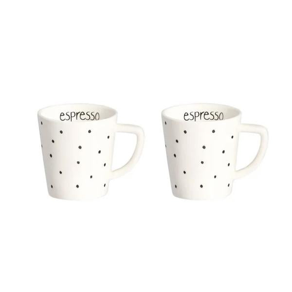 Simple Day set due tazzine espresso pois 10010658POIS ESPRESSO Simple Day