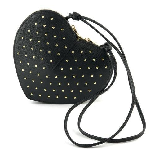 Marlon borsa cuore borchie BS5970NERO Marlon