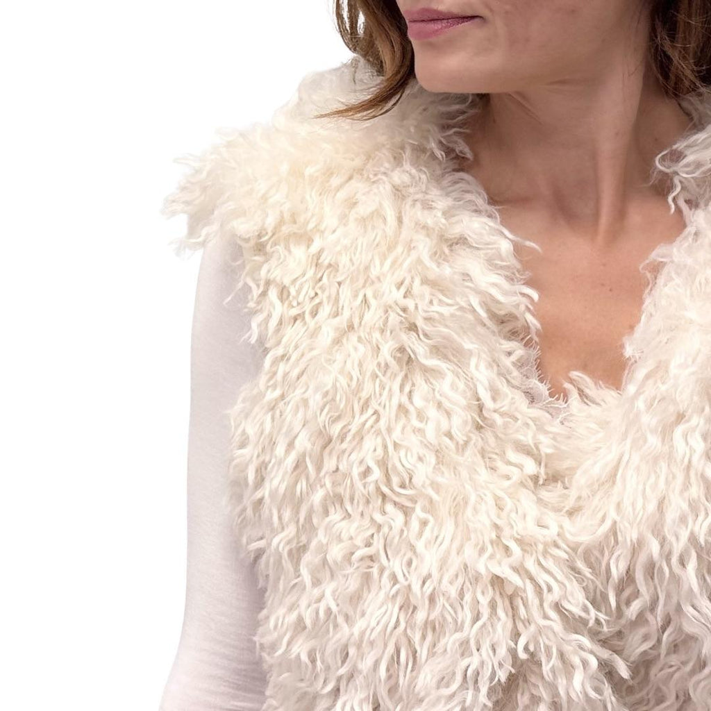 Zimo gilet ecopelliccia 00008148PANNA zimo