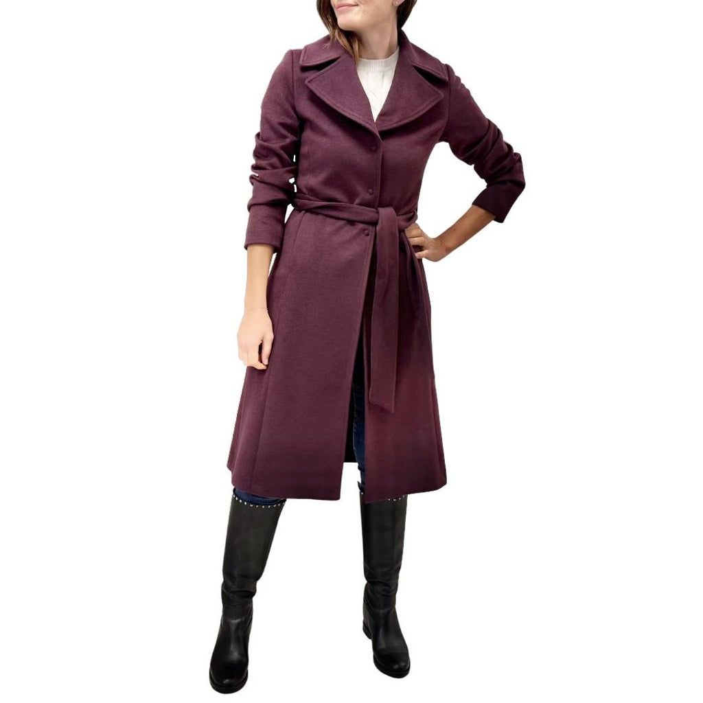 Zimo cappotto 00008095BURGUNDY zimo