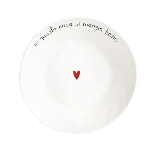 Simple Day piatti fondi In questa casa si mangia bene 10011017IN QUESTA CASA SI MANGIA BENE Simple Day