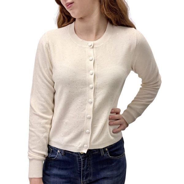 Zimo cardigan paillettes 00008213BEIGE zimo