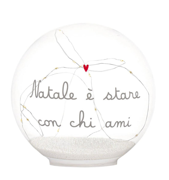 Simple Day Palla led Natale è stare con chi ami 10012825NATALE È STARE CON CHI AMI Simple Day