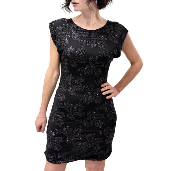 Sunway abito paillettes PG222NERO Sunway