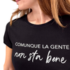 Simona M  T-shirt La Gente T-SHIRT LA GENTENERO Simona M.