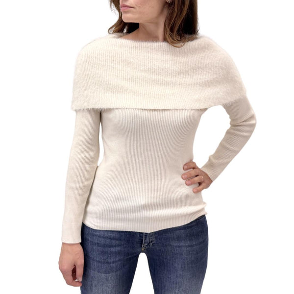 Zimo maglione collo pelo 