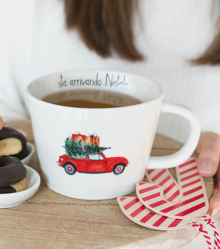 Simple Day Tazza colazione Sta arrivando Natale 10010801STA ARRIVANDO NATALE Simple Day