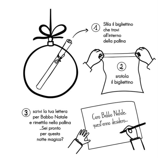 Simple Day pallina natale la mia letterina 10012783LA LATTERINA Simple Day