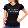 Simona M  T-shirt casi umani T-SHIRT CASI UMANINERO Simona M.