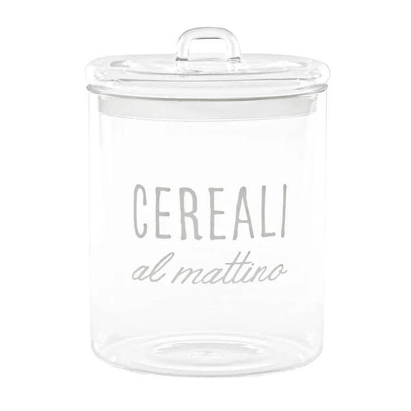 Simple Day barattolo vetro cereali al mattino 10012222CEREALI AL MATTINO Simple Day