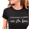 Simona M  T-shirt La Gente T-SHIRT LA GENTENERO Simona M.
