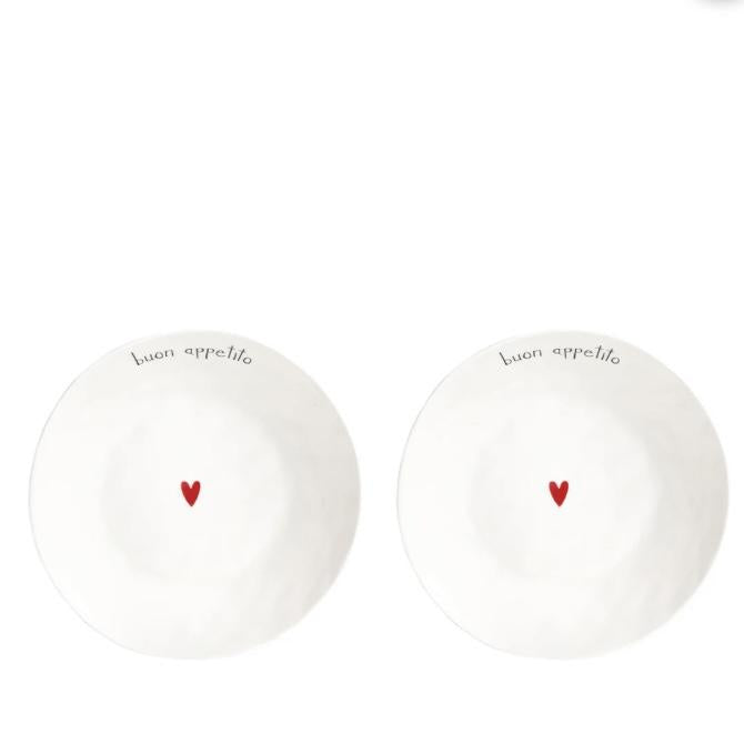 Simple Day set 2 piatti fondi Buon Appetito 10011008BUON APPETITO Simple Day