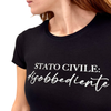 Simona M T-shirt disobbediente T-SHIRT DISOBBEDIENTENERO Simona M.