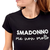 Simona M  T-shirt Smadonno T-SHIRT SMADONNONERO Simona M.