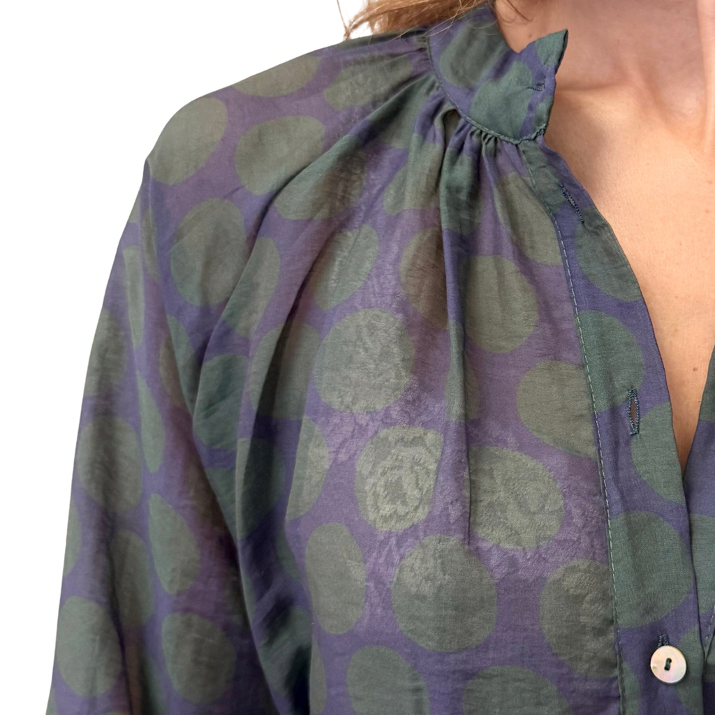 Zimo camicia pois 00008092VERDE zimo