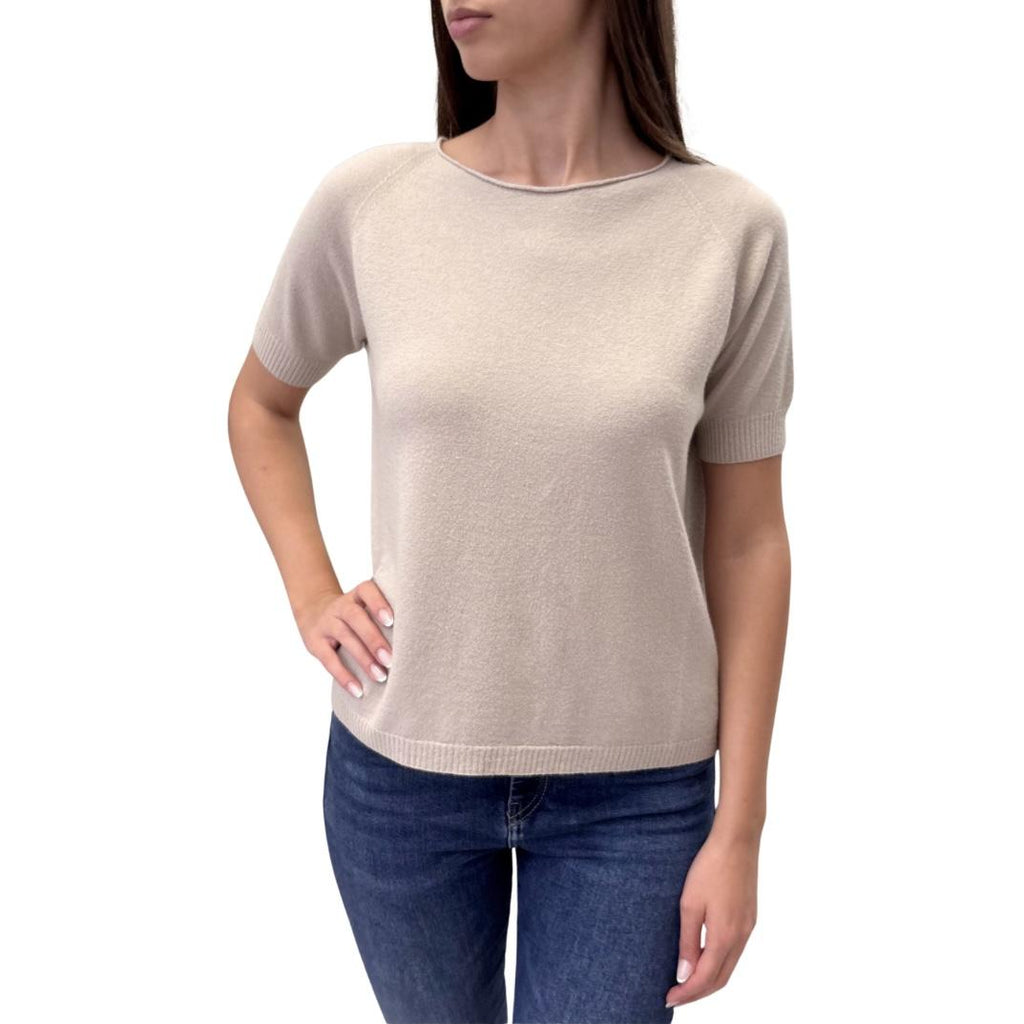 Sunway maglia manica corta J58001BEIGE Sunway