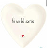 Simple Day Set 2 Piatti cuore Fai un bel sorriso 10011056FAI UN BEL SORRISO Simple Day