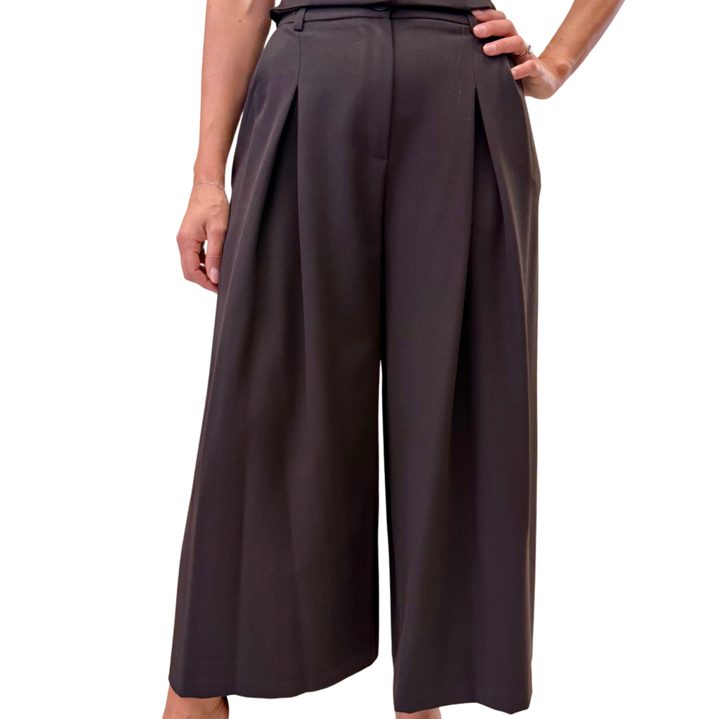 Blue Joint gilet 25163MARRONE blue joint